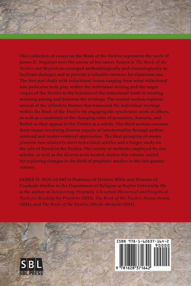 The Book of the Twelve and Beyond