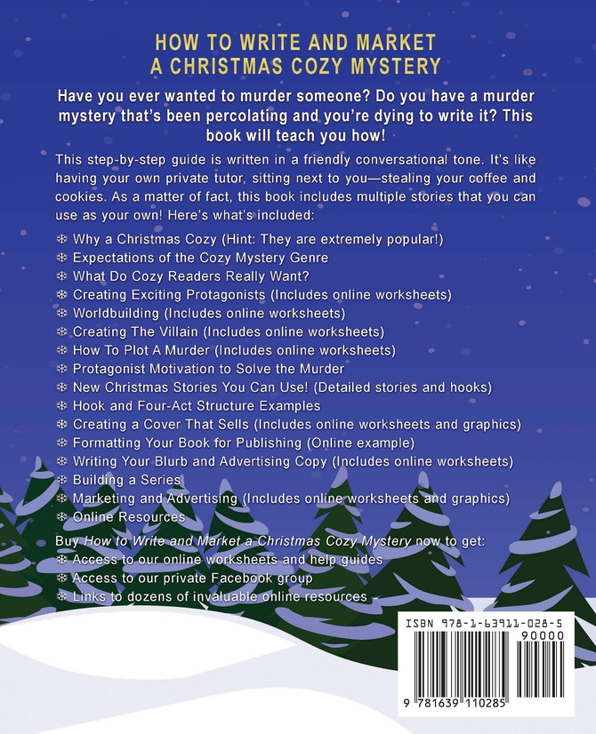 How to Write and Market a Christmas Cozy Mystery