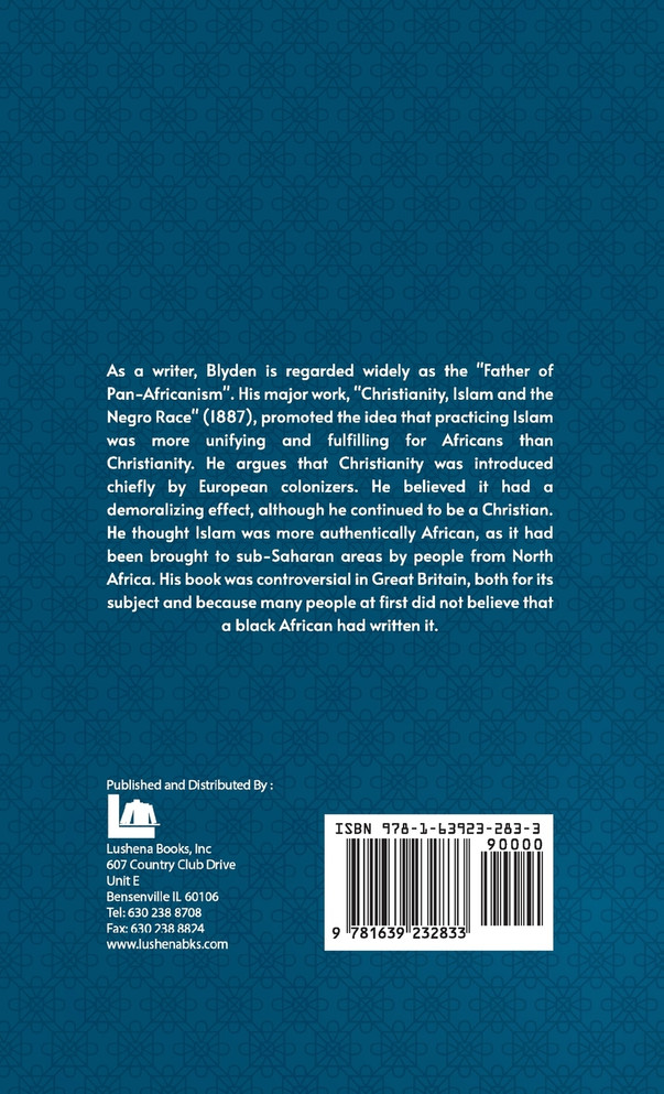 Christanity And The Islam And The Negro Race Hardcover