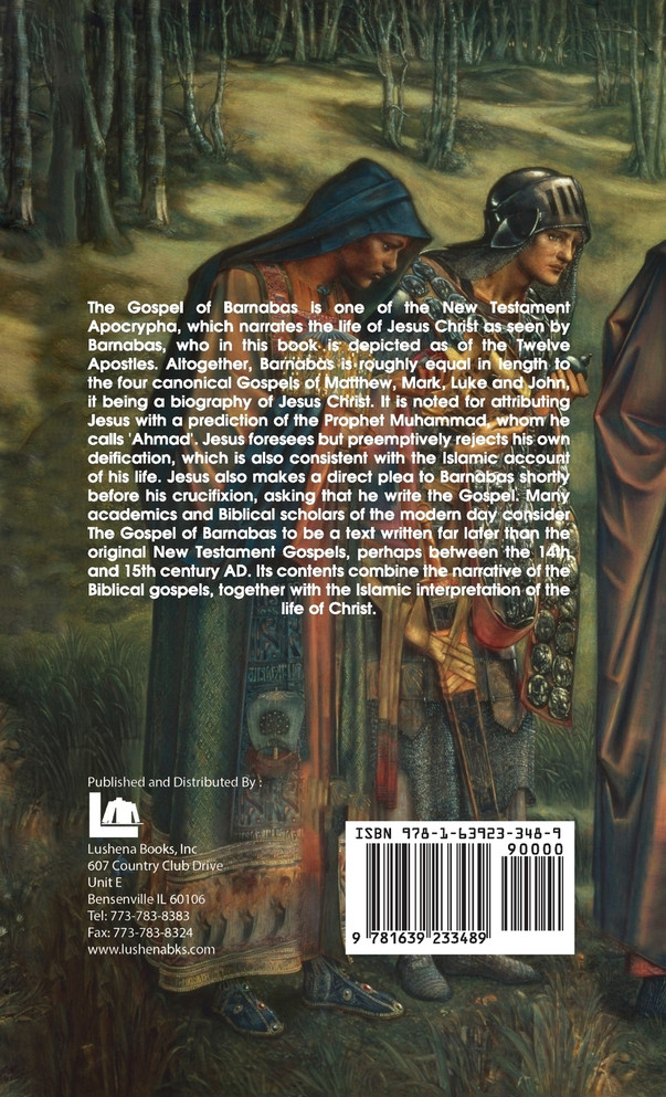 Gospel Of Barnabas Hardcover