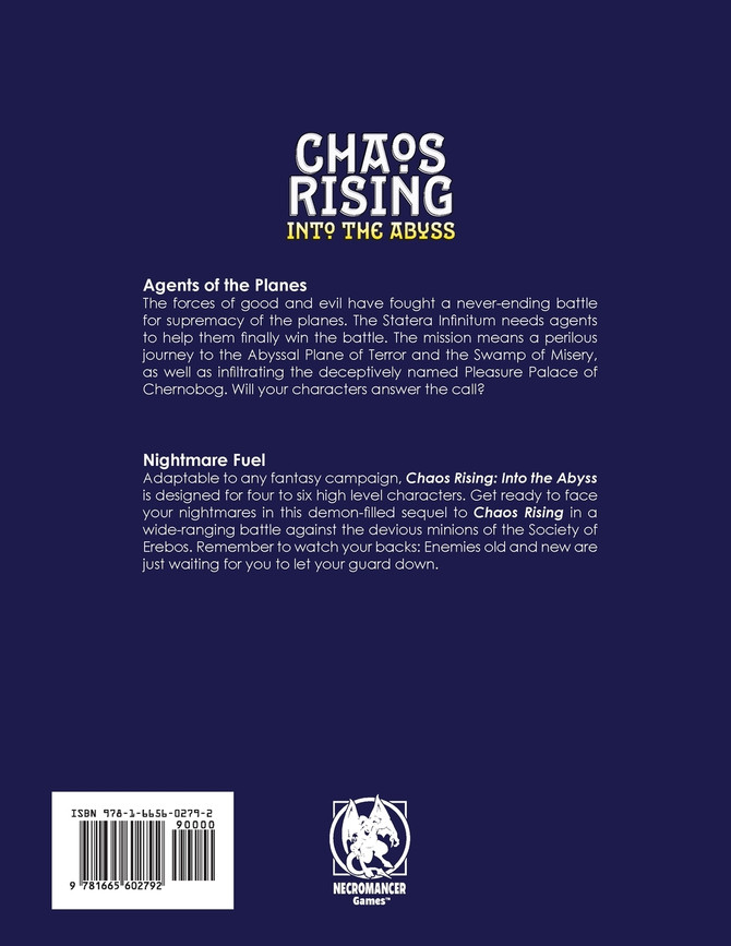 Chaos Rising Into the Abyss SW