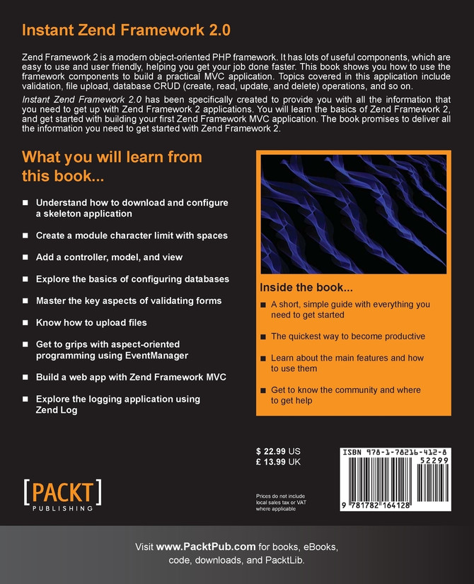 Instant Zend Framework 2