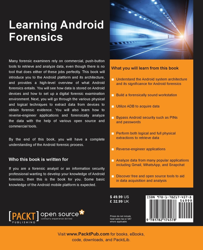 Learning Android Forensics