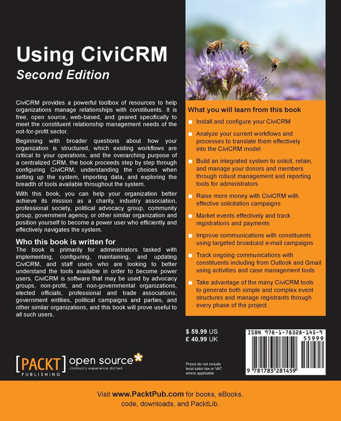 Using CiviCRM, Second Edition