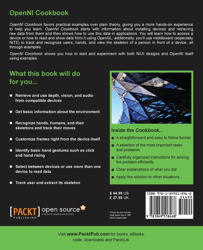 Openni Cookbook