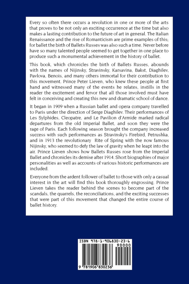 The Birth of the Ballets Russes