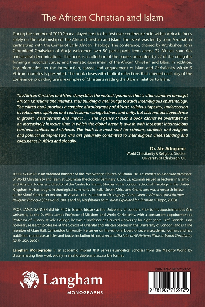 The African Christian and Islam
