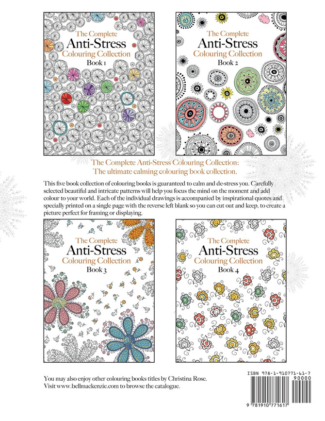 The Complete Anti-stress Colouring Collection Book 5