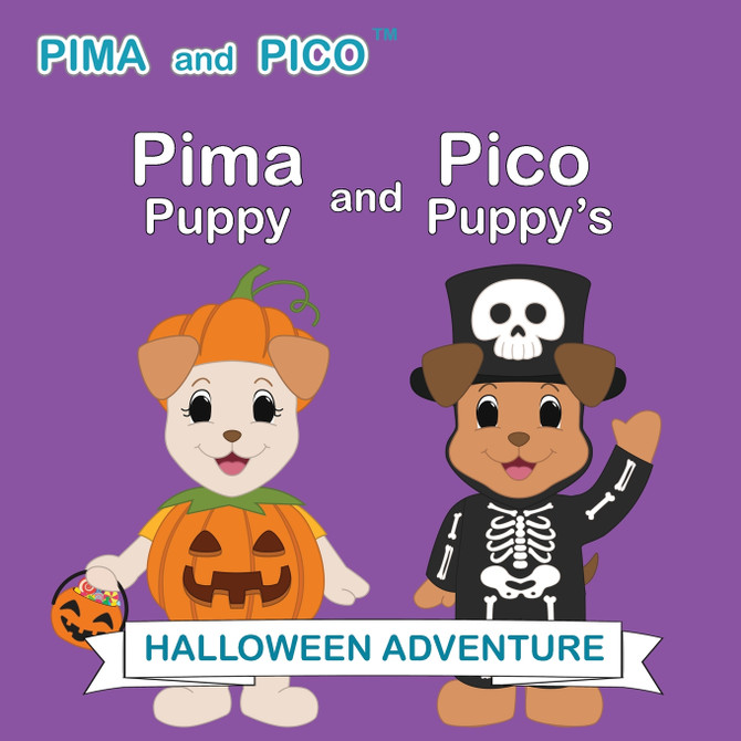 Pima Puppy and Pico Puppy's Halloween Adventure