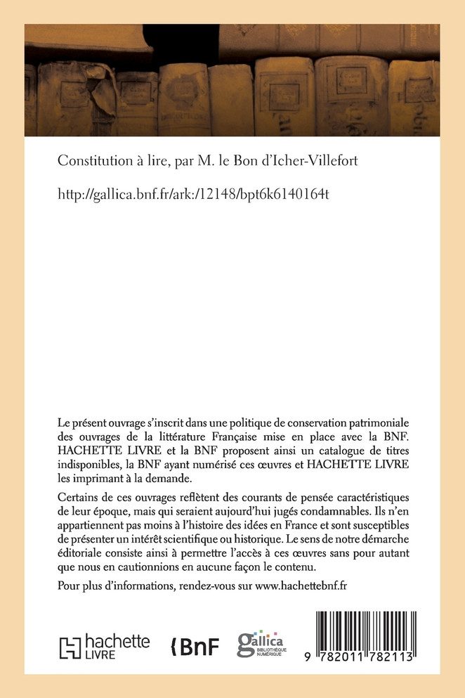 Constitution à lire