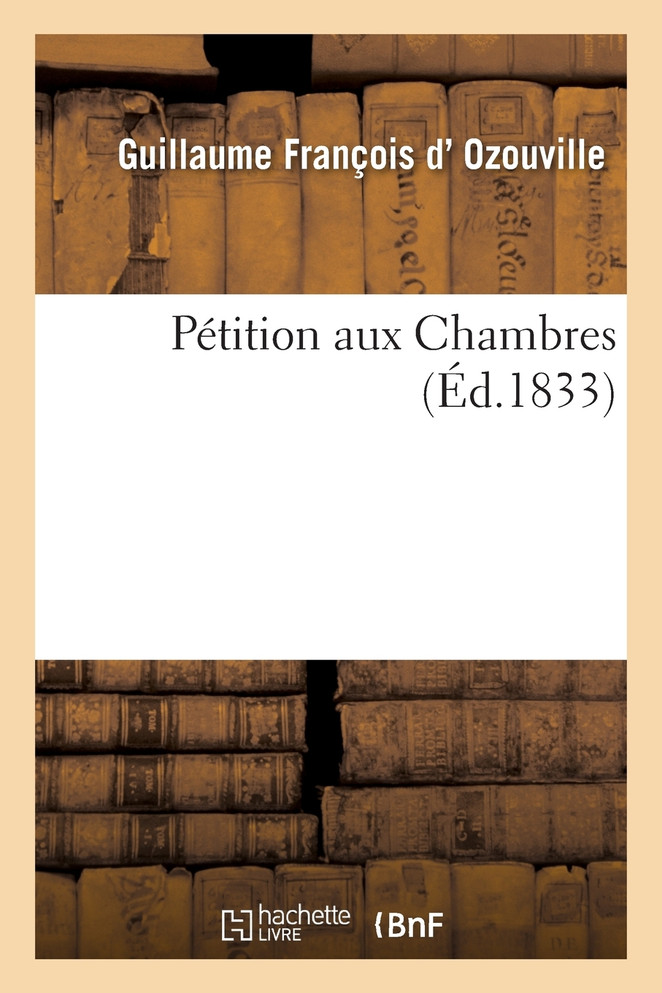 Pétition aux Chambres