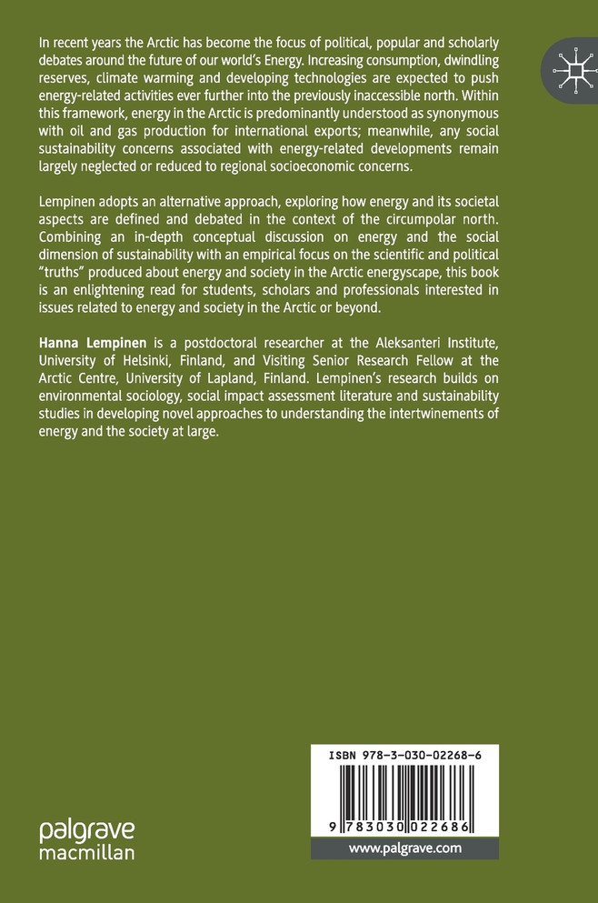 Arctic Energy and Social Sustainability