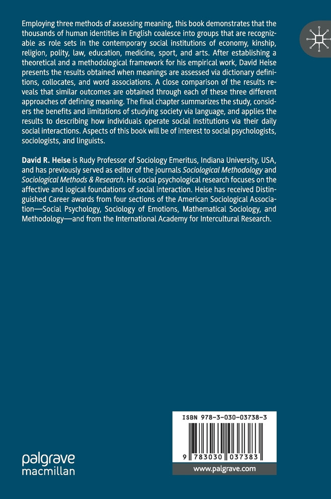 Cultural Meanings and Social Institutions