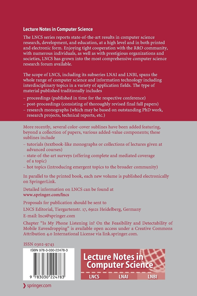 Data and Applications Security and Privacy XXXIII