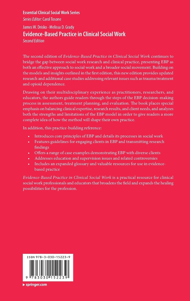 Evidence-Based Practice in Clinical Social Work