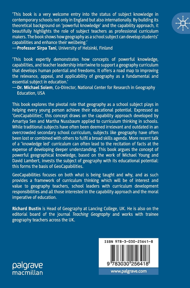 Geography Education's Potential and the Capability Approach