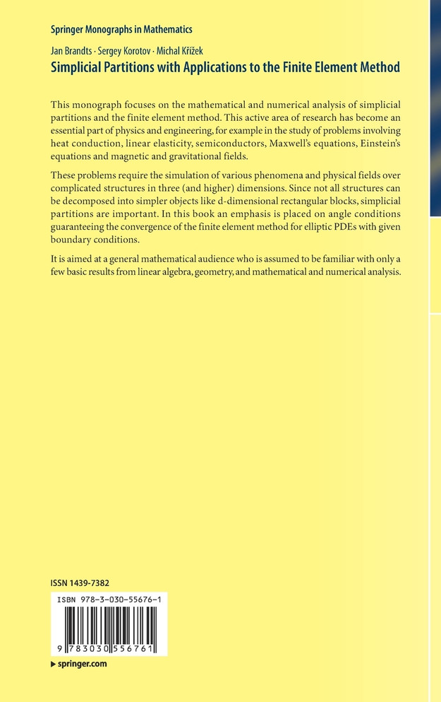 Simplicial Partitions with Applications to the Finite Element Method