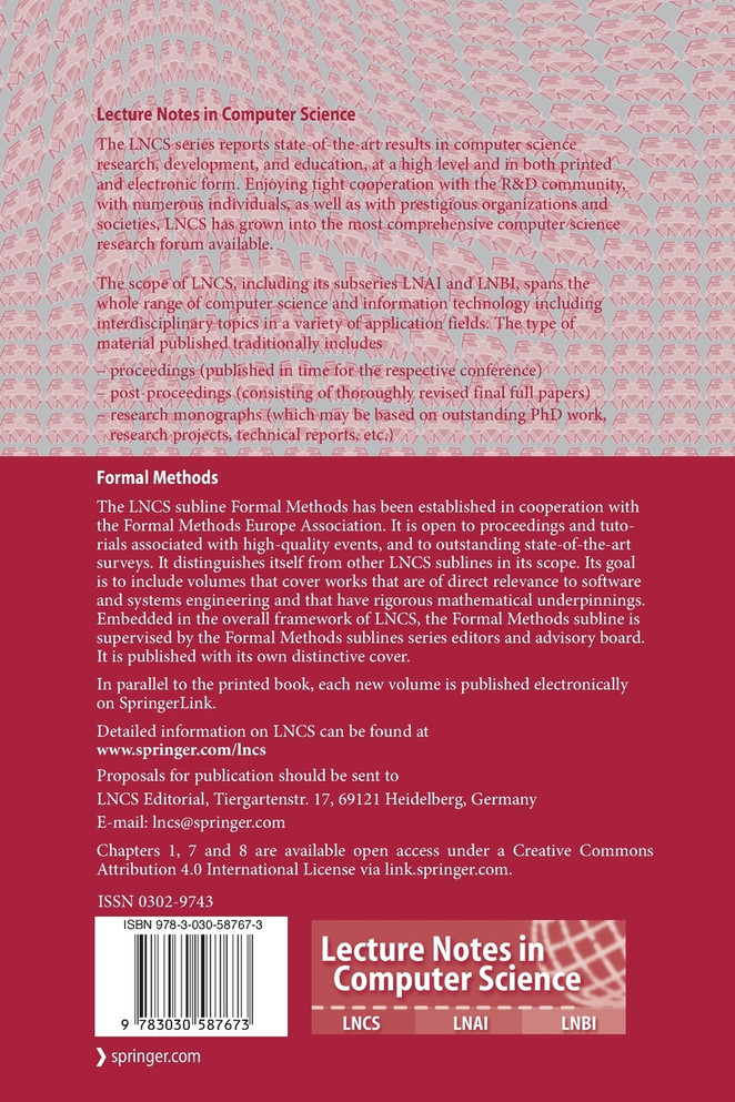 Software Engineering and Formal Methods