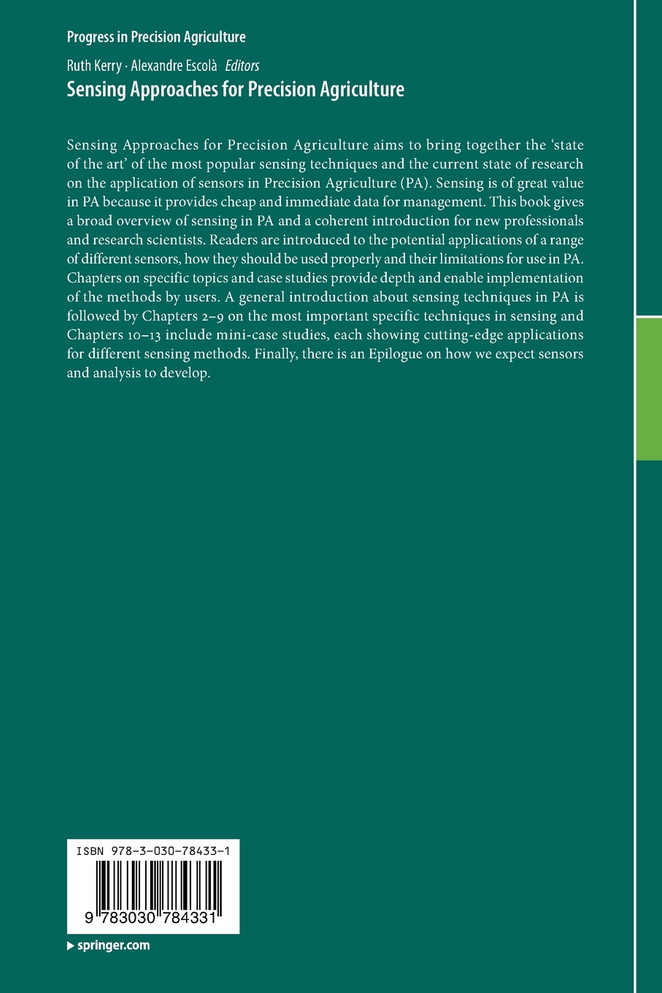 Sensing Approaches for Precision Agriculture