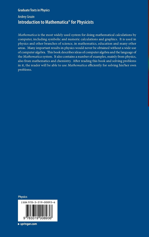 Introduction to Mathematica® for Physicists