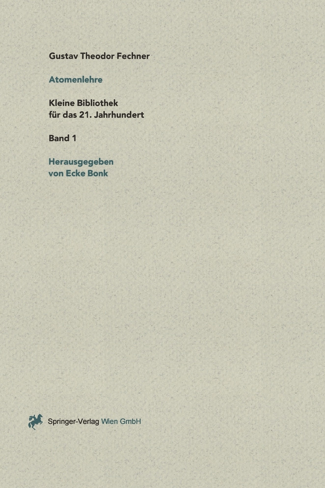 Uber Die Physikalische Und Philosophische Atomenlehre