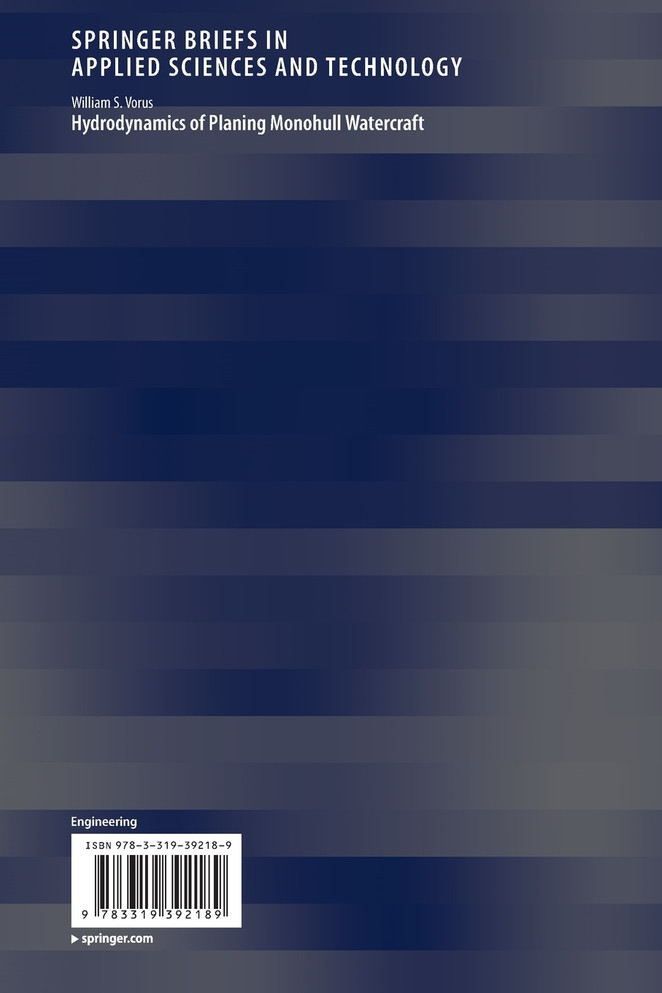 Hydrodynamics of Planing Monohull Watercraft