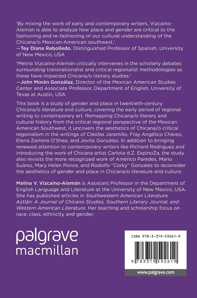 Gender and Place in Chicana/o Literature