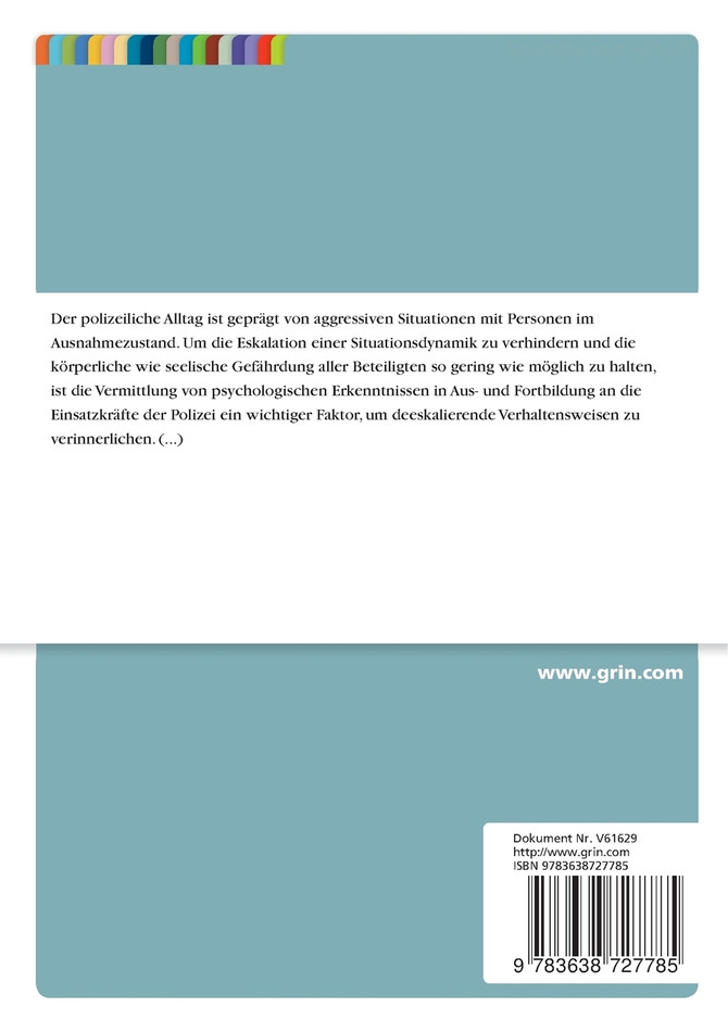 Eine polizeipsychologische Betrachtung zum Zusammenhang von psychischen Störungen und Aggressionen