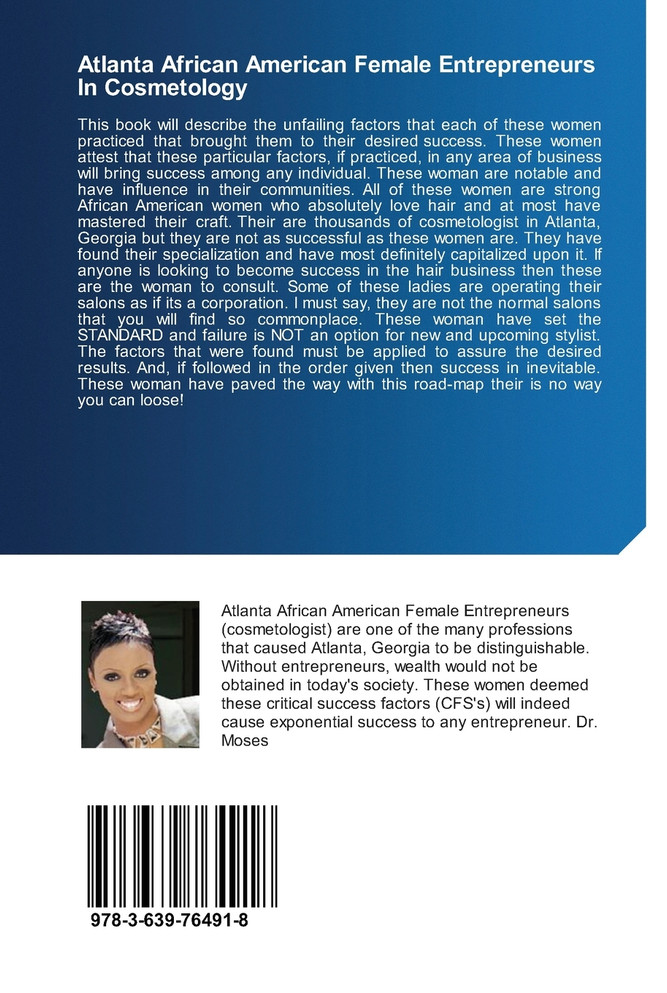 Atlanta African American Female Entrepreneurs In Cosmetology