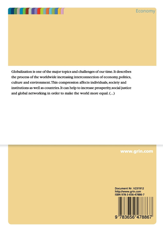 Globalization. Advantages and Disadvantages