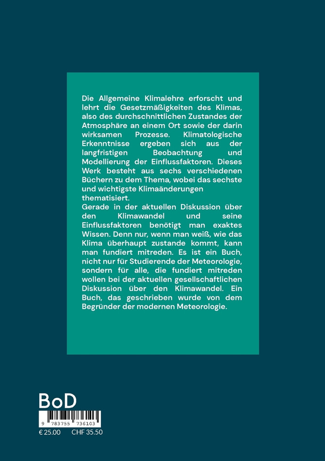 Handbuch Klima und Klima-Änderungen