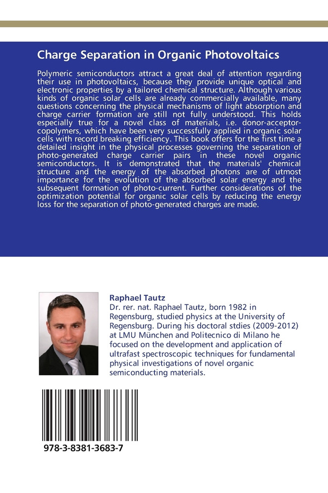 Charge Separation in Organic Photovoltaics
