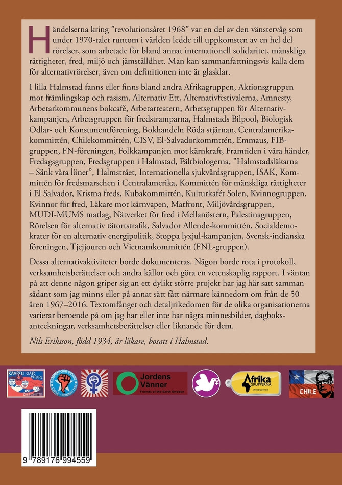 Lymlar och ligister med pamfletter och plakat