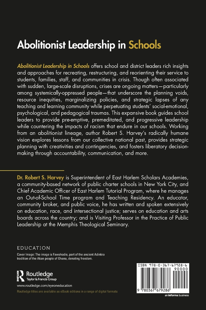Abolitionist Leadership in Schools