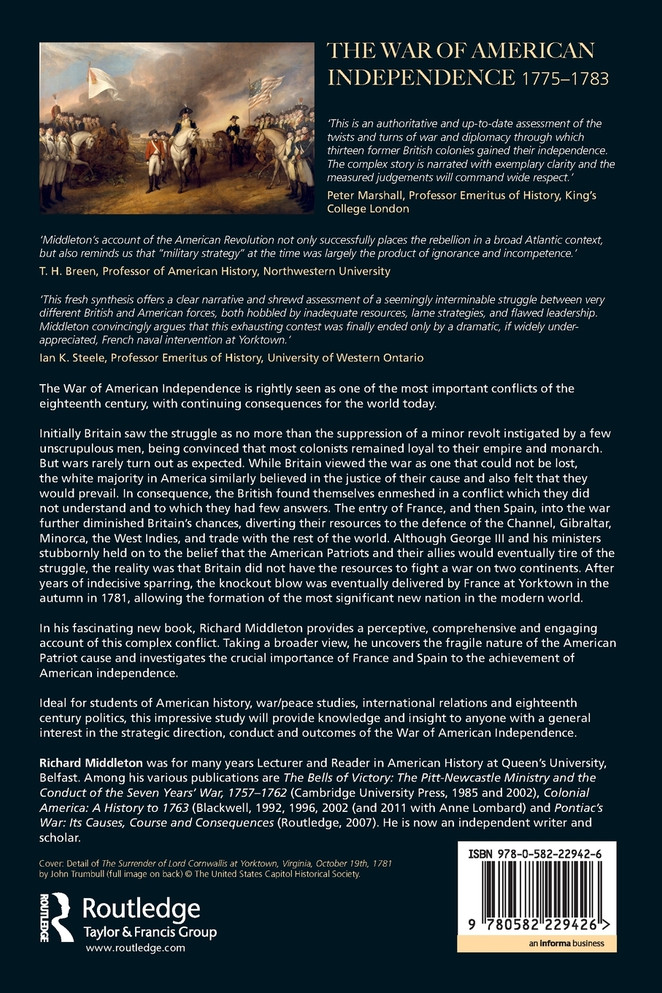 The War of American Independence