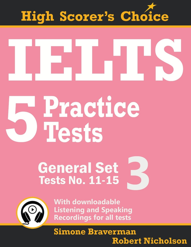 IELTS 5 Practice Tests, General Set 3