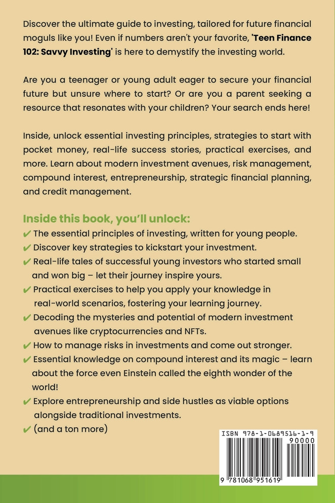 Teen Finance 102