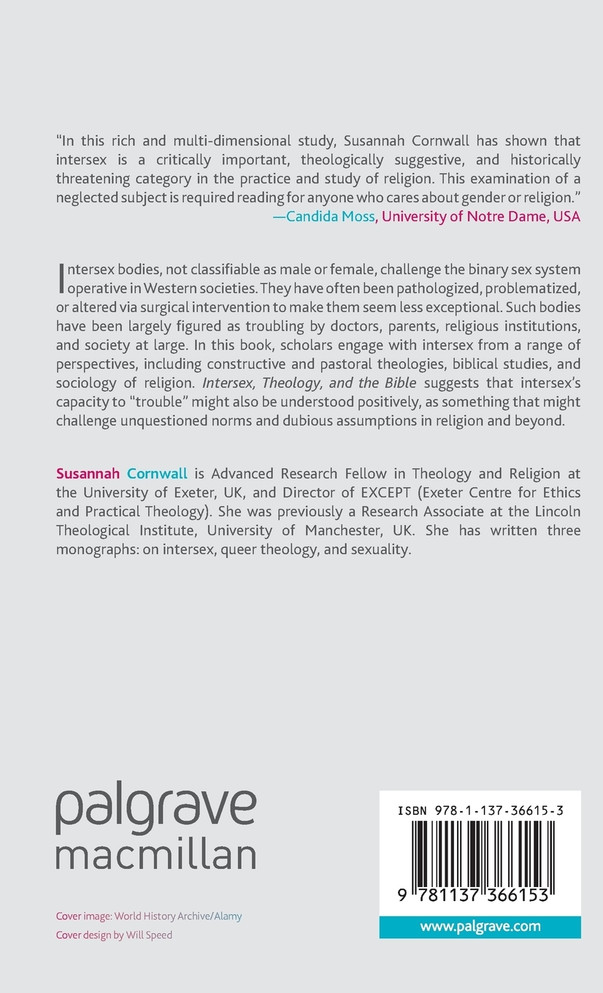 Intersex, Theology, and the Bible