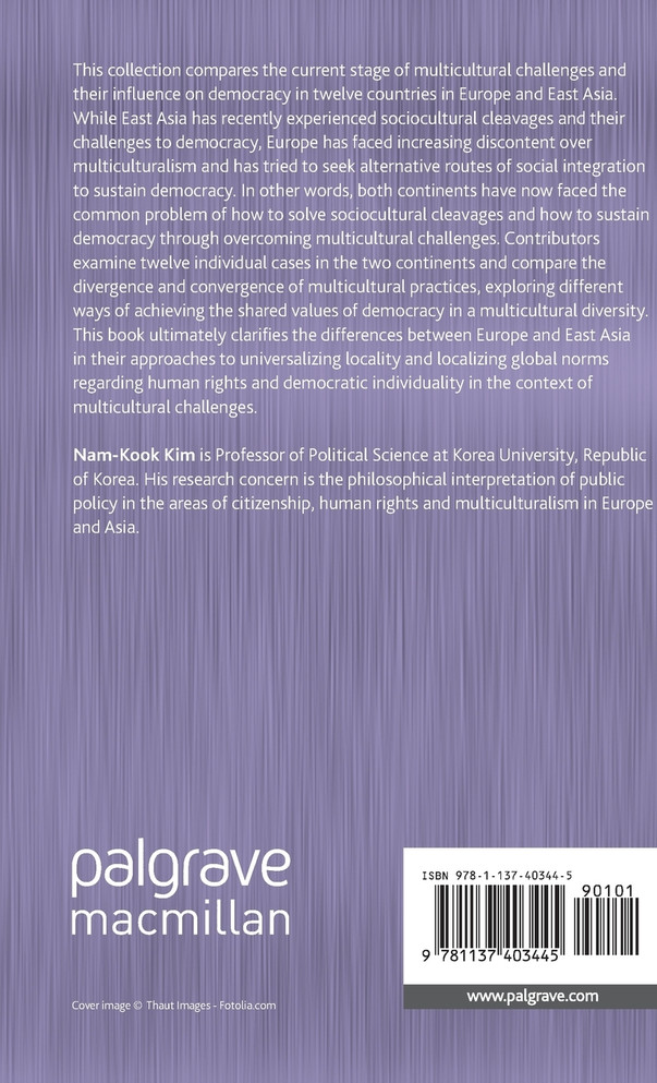 Multicultural Challenges and Sustainable Democracy in Europe and East Asia