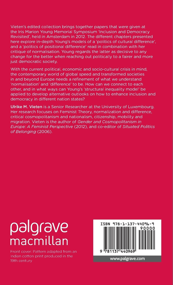 Revisiting Iris Marion Young on Normalisation, Inclusion and Democracy