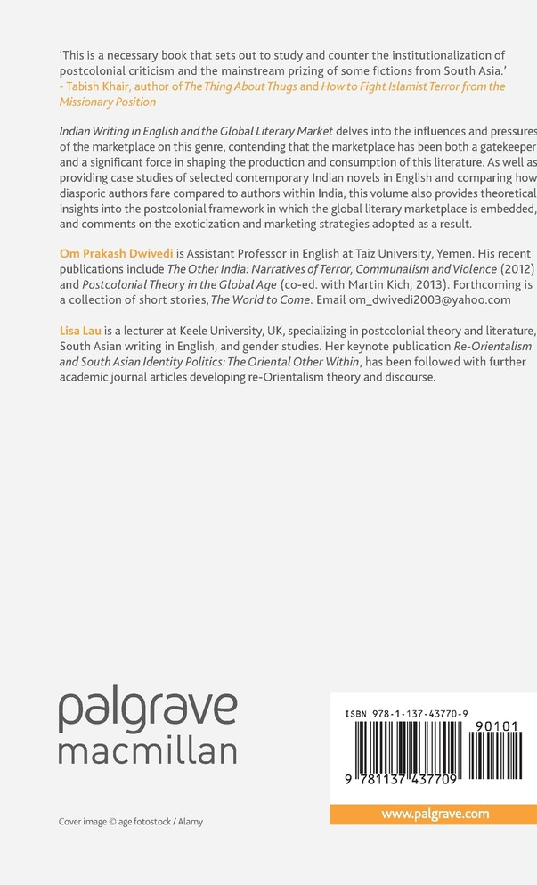 Indian Writing in English and the Global Literary Market