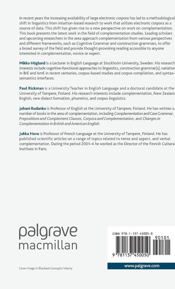 Perspectives on Complementation