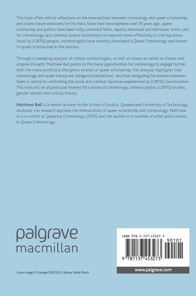 Criminology and Queer Theory