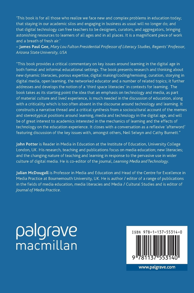 Digital Media, Culture and Education