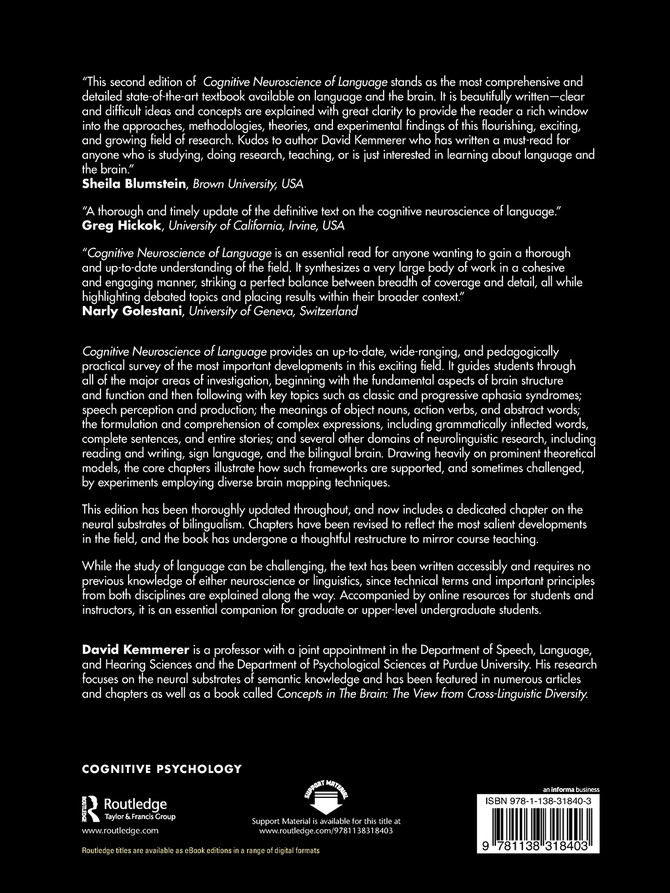 Cognitive Neuroscience of Language