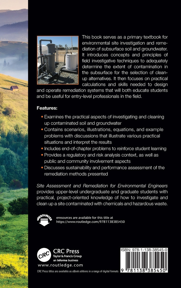 Site Assessment and Remediation for Environmental Engineers