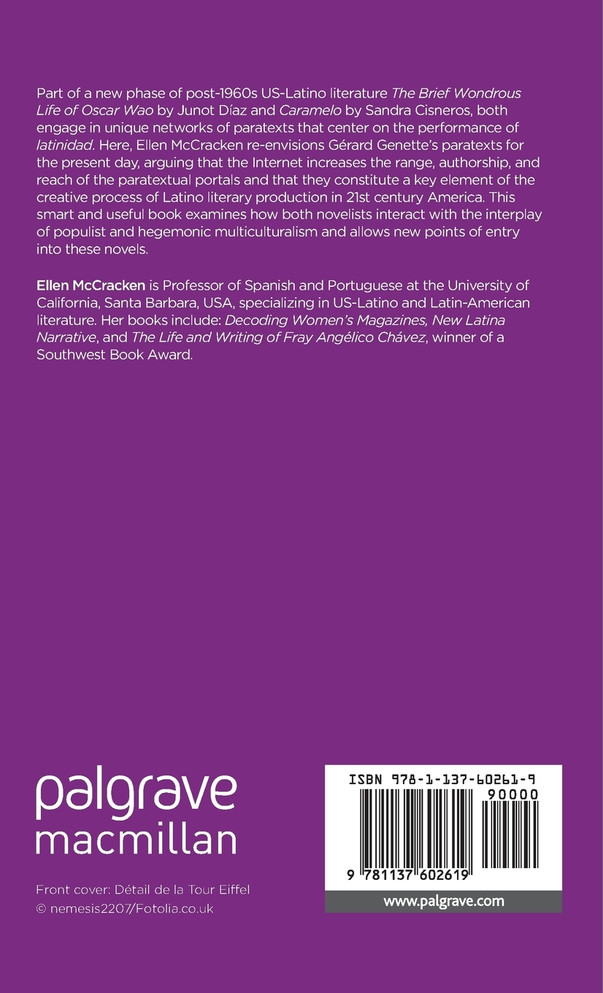 Paratexts and Performance in the Novels of Junot Díaz and Sandra Cisneros