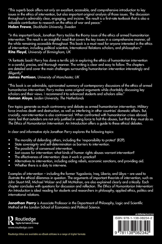 The Ethics of Humanitarian Intervention