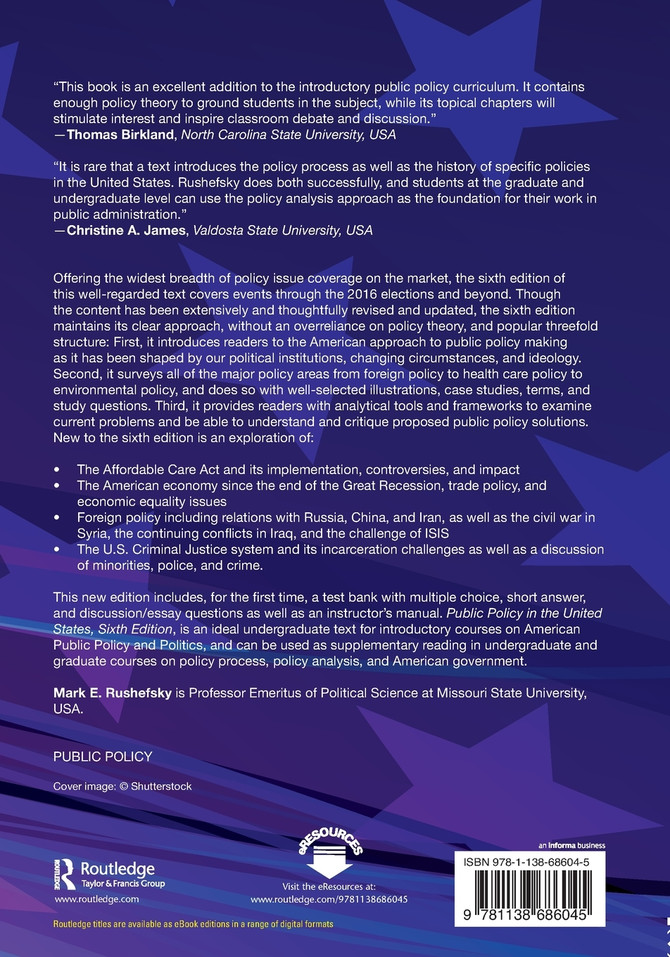 Public Policy in the United States