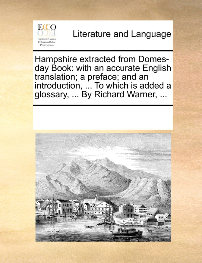 Hampshire extracted from Domes-day Book